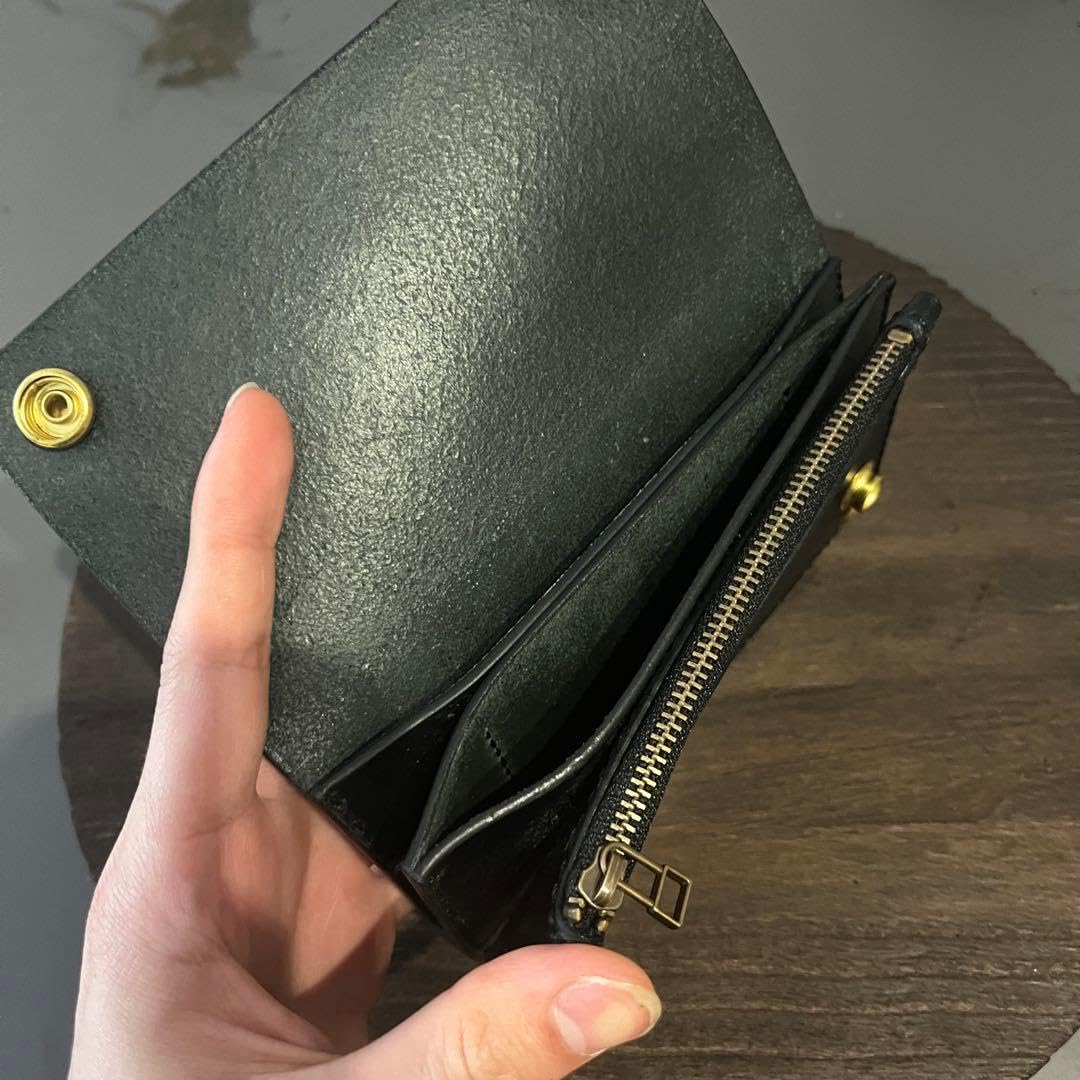Amazon.co.jp: 【ノーブランド品】栃木レザー トラッカーウォレット